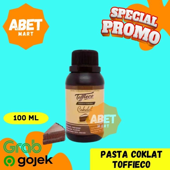 

Pasta Coklat Toffieco 100Gr - 100 Gr Cokelat Pewarna Perasa