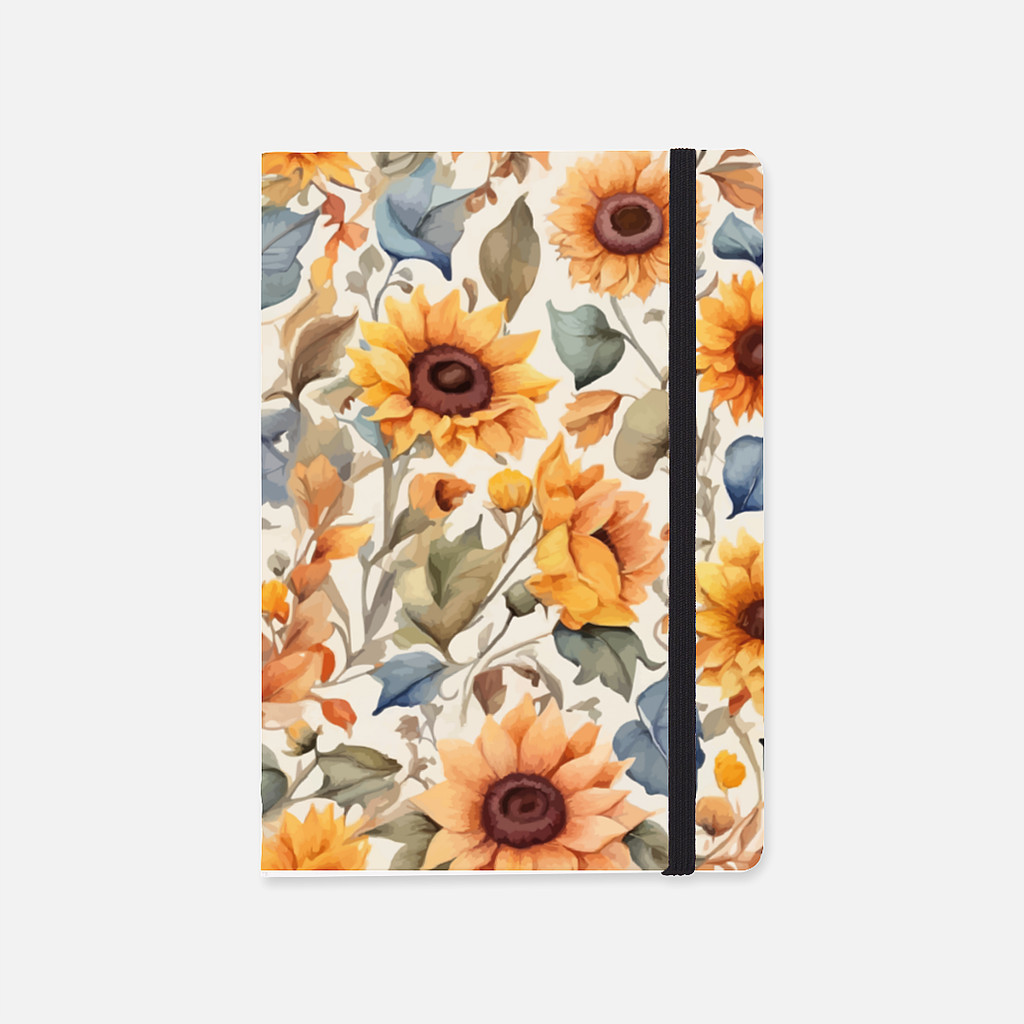 

Jurnal Aesthetic Notebook Buku Tulis Catatan A5 - Flowers Series