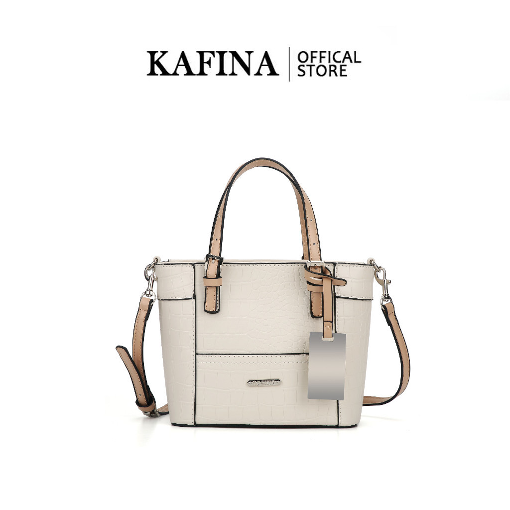 Original KAFINA -Tas Selempang Wanita Import Croco Sling Bag Pesta Kondangan Original Branded - Soph