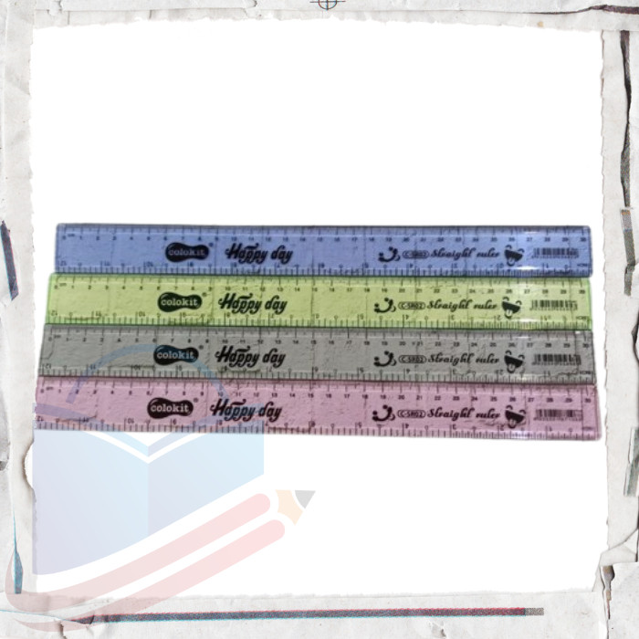 

Colokit Penggaris Plastik Flexoffice 30cm C-SR02