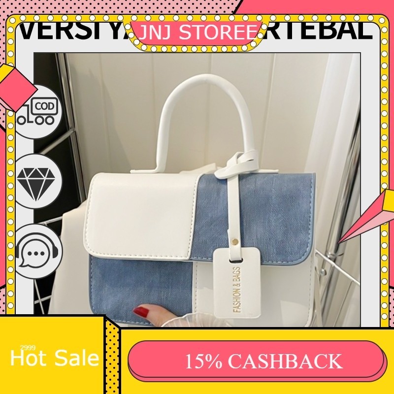 5.5 BIG SALE tas selempang wanita korea tas kondangan wanita elegan import sling bag wanita Putih ta