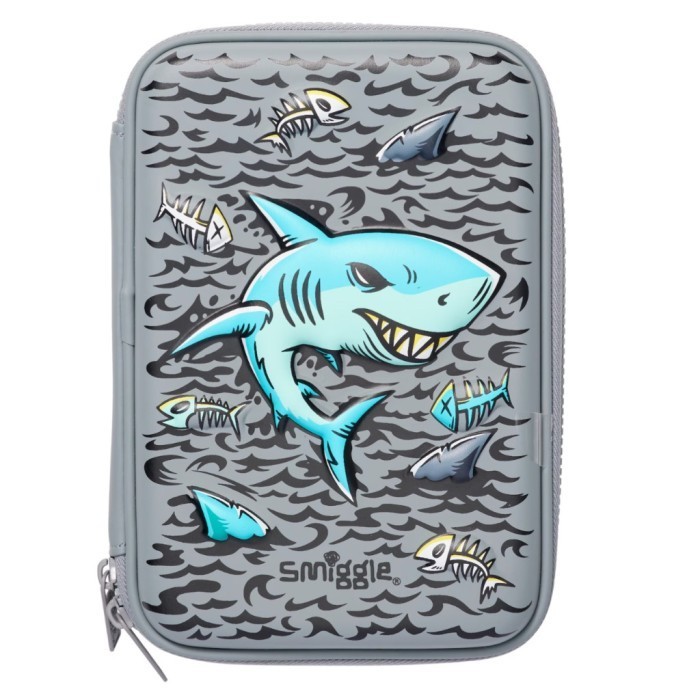 

Pencil case anak smiggle racing car/pencil case smiggle hardcase/ - Shark