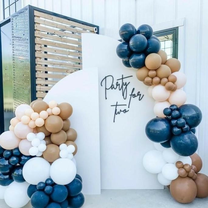 [ COD ] jasa dekorasi balon backdrop ultah aqiqah lamaran 2x2 m ulang tahun