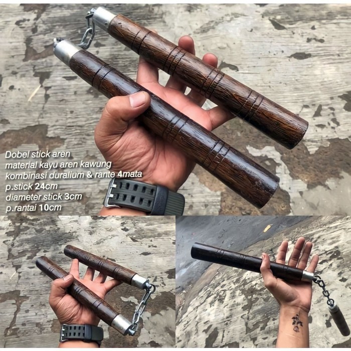 Double Stick Nunchaku / Dobel Stik Ruyung