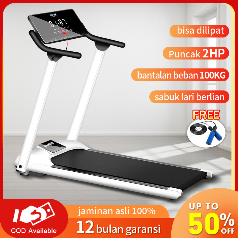 JF Treadmill Elektrik Tredmil Listrik 2.0 Mesin Lari Olahraga Gym Fitness Cardio Alat Fitness SP1003