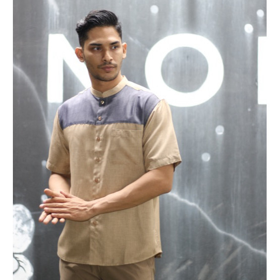 Baju Koko Pria katun Lengan Pendek RICARDO