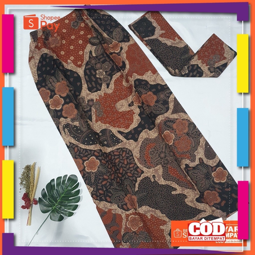 KAIN LEMBUT HALUS ADEM TEBAL / AZKANA BATIK NEW - BAWAHAN KEBAYA Modern/ Rok+ Selendang batik Manten