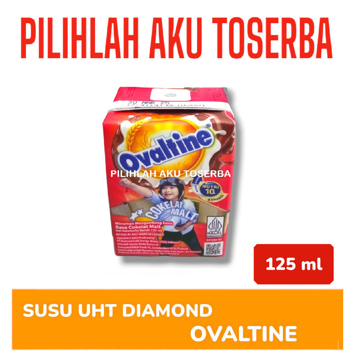 

RB Susu OVALTINE UHT Chocolate Malt MINI 125 ml - (HARGA 1 Dus ISI 40 pcs)
