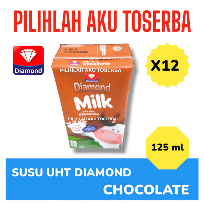 

Susu DIAMOND UHT Chocolate MINI 125 ml - ( HARGA 12 pcs )