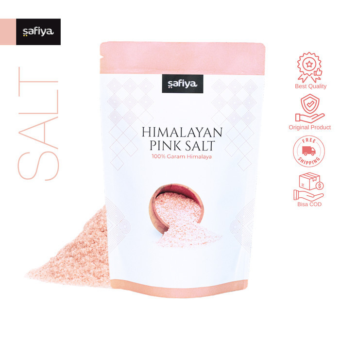 

Terlaris~[Limited Stock] Garam Himalaya 1 Kg Pink Himalayan Salt Authentic Safiya Food