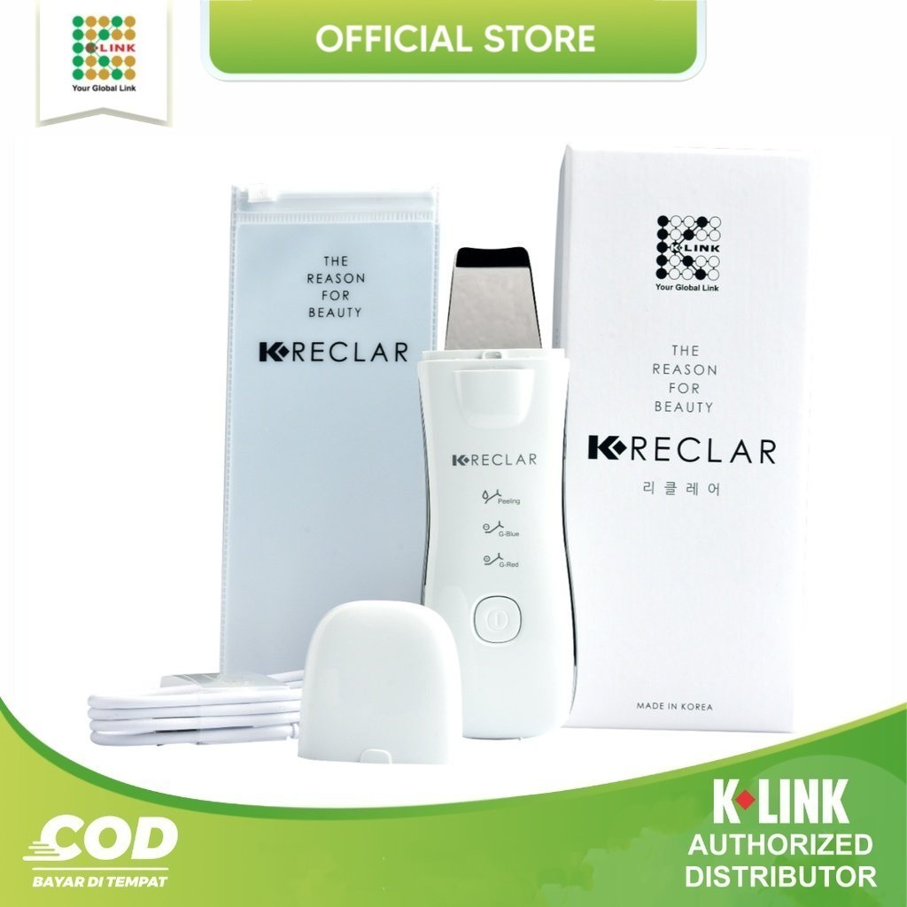 K RECLAR SETRIKA WAJAH GALVANIC ALAT PERAWATAN WAJAH PORTABLE MINI ELEKTRIK TREATMENT WATER PEELING