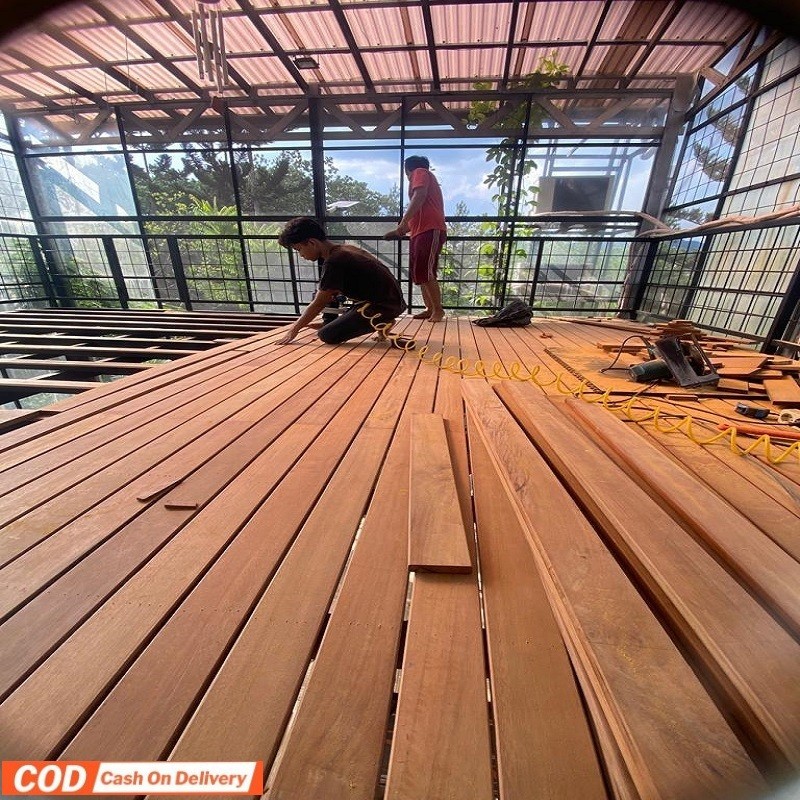Lantai Kayu Decking Ulin / Kayu Ulin / Parket Ulin