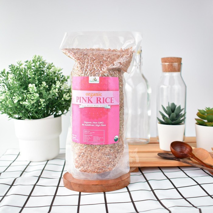 

Moerah~ Grains N Co Organic Pink Rice ( Beras Merah Muda Organik ) 1 Kg