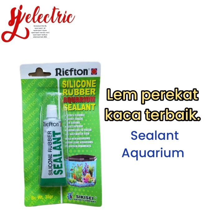 Sealant aquarium/lem aquarium/lem perekat kaca