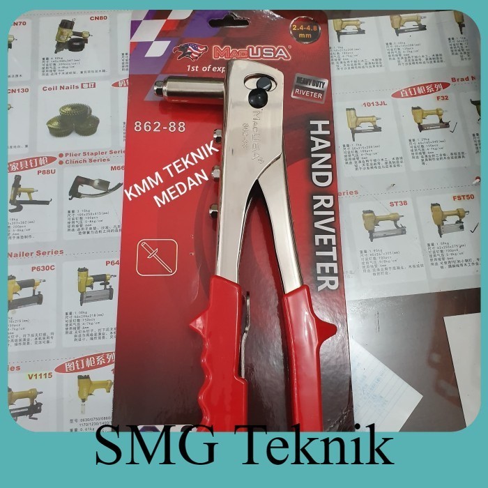 Berkualitas TANG PAKU RIVET HAND RIVETER MacUSA HEAVY DUTY STR653