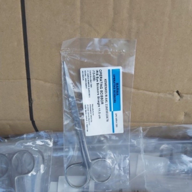 

Gunting Tajam Tajam Lurus 12cm 12 cm Mata Iris Scissors