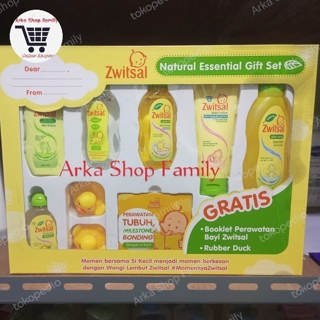 

(NEW) -ZWITSAL Baby Gift Set Box Paket Perlengkapan Bayi Hampers Kado Hadiah