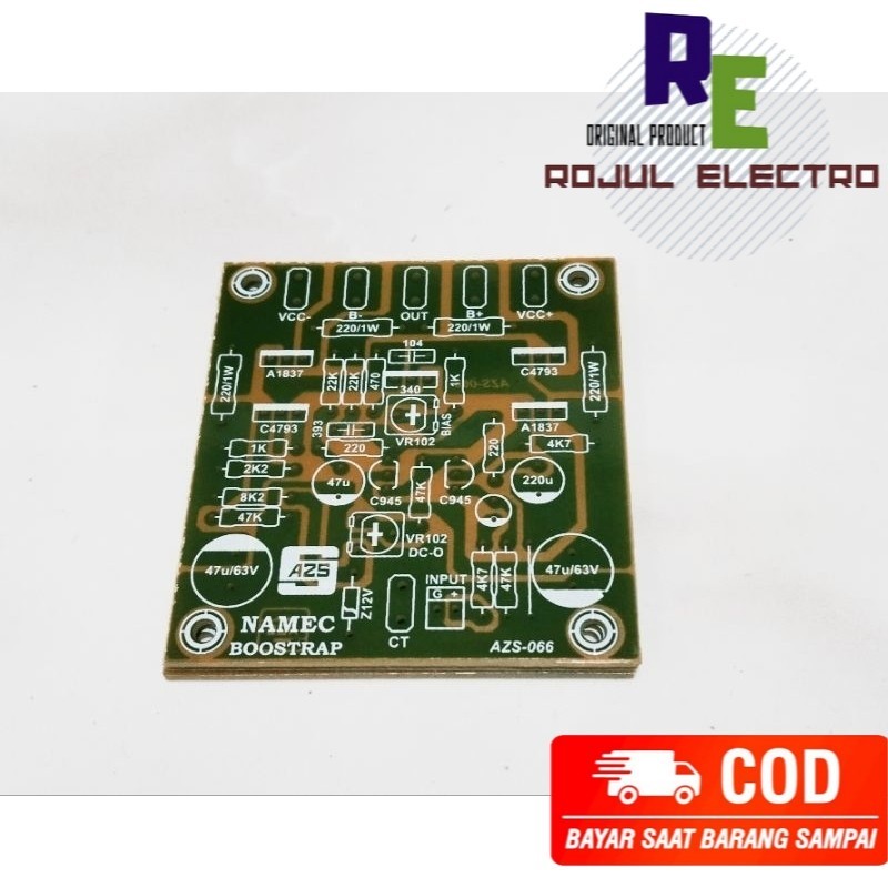 PCB Driver Power Amplifier NAMEC Bostrap