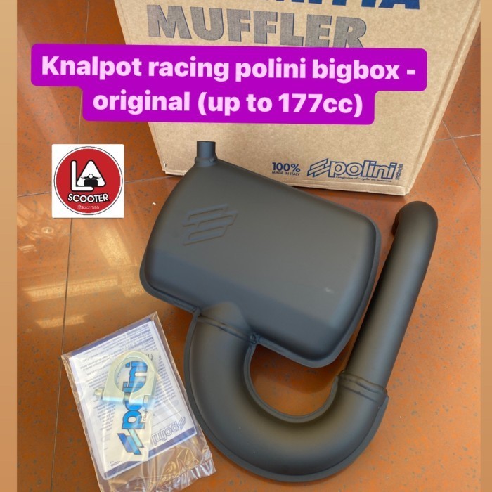 ✨BISA COD✨ - Knalpot racing polini bigbox -