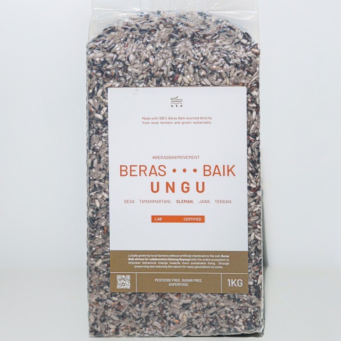 

Beras Baik Ungu Sleman (Lab Certified)