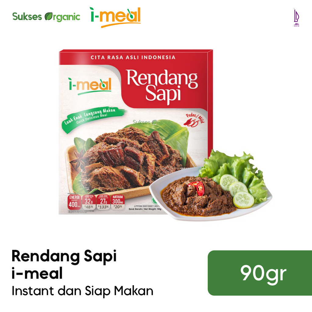 

Rendang Sapi Instant Siap Saji imeal 90gr