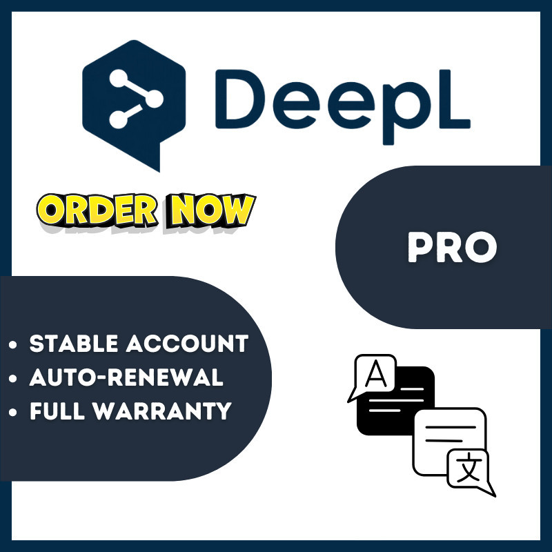 ⌛LIFETIME⌛DeepL Pro Premium DeepL Account Advanced Plan DeepL Translator✅