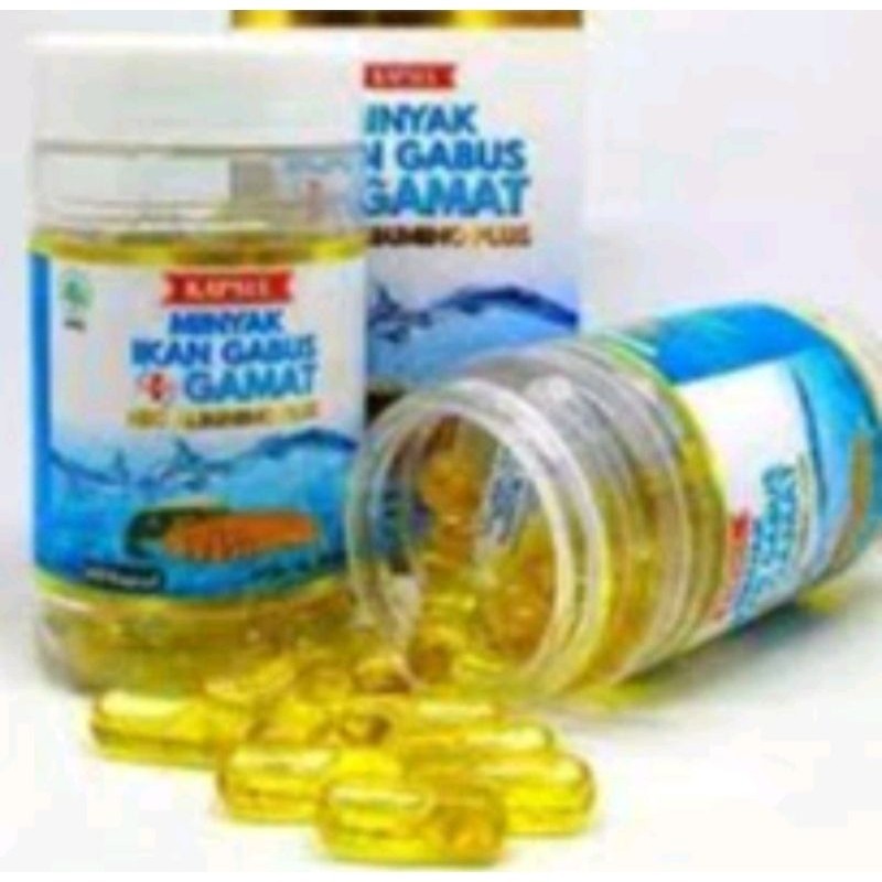 Kapsul Minyak Ikan Gabus plus Minyak Gamat 60 kp