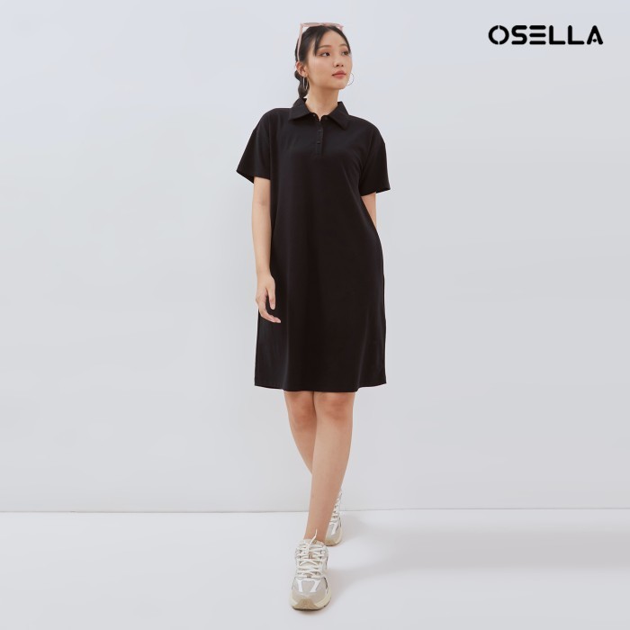 Osella Cera Polo Dress 21564001 | Dress Wanita Lengan Pendek