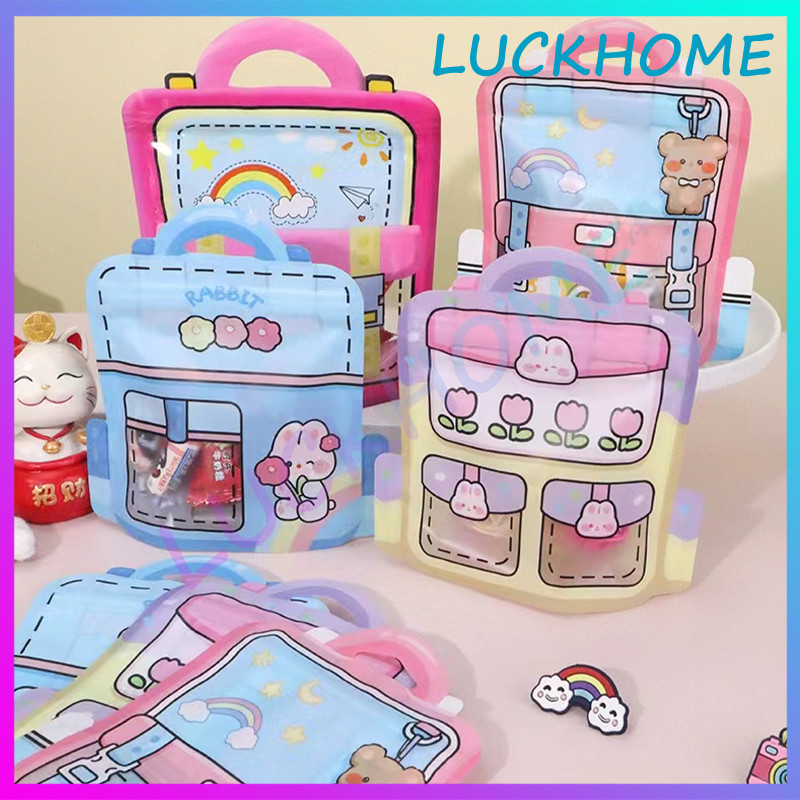 

Kantong Plastik Aksesoris Zippe Lock Aesthetic Lucu Plastik Zipper Lock Kantong Plastik Standing Pouch Ziplock Dengan Penutup Zip Lock Mini Gambar Kartun