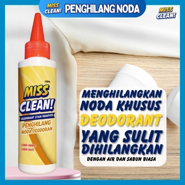 PROMO Penghilang noda deodoran pada pakaian noda ketiak di baju pembersih noda deodoran di baju puti