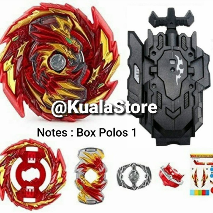 [Terbaru]Sale Beyblade Burst GT Rise Master Daiblos Diabolos B155 Gangsing Bayblade - Box Polos 1