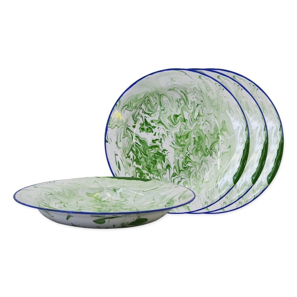 Piring SENG BLIRIK Jadul Unik Enamel Lorek Blurik Kuno Murah