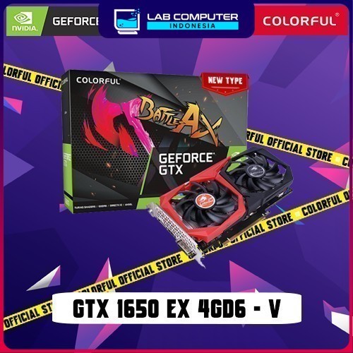VGA Colorful GeForce GTX 1650 4G