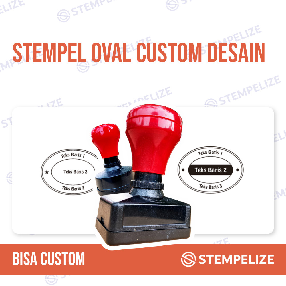 

Stempel Oval Custom Desain