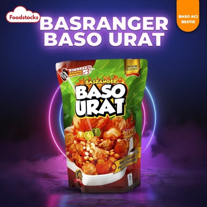 

TERMUIRAH Basranger Baso Urat Extra Pedas 200gr - Makanan Instan Siap Saji