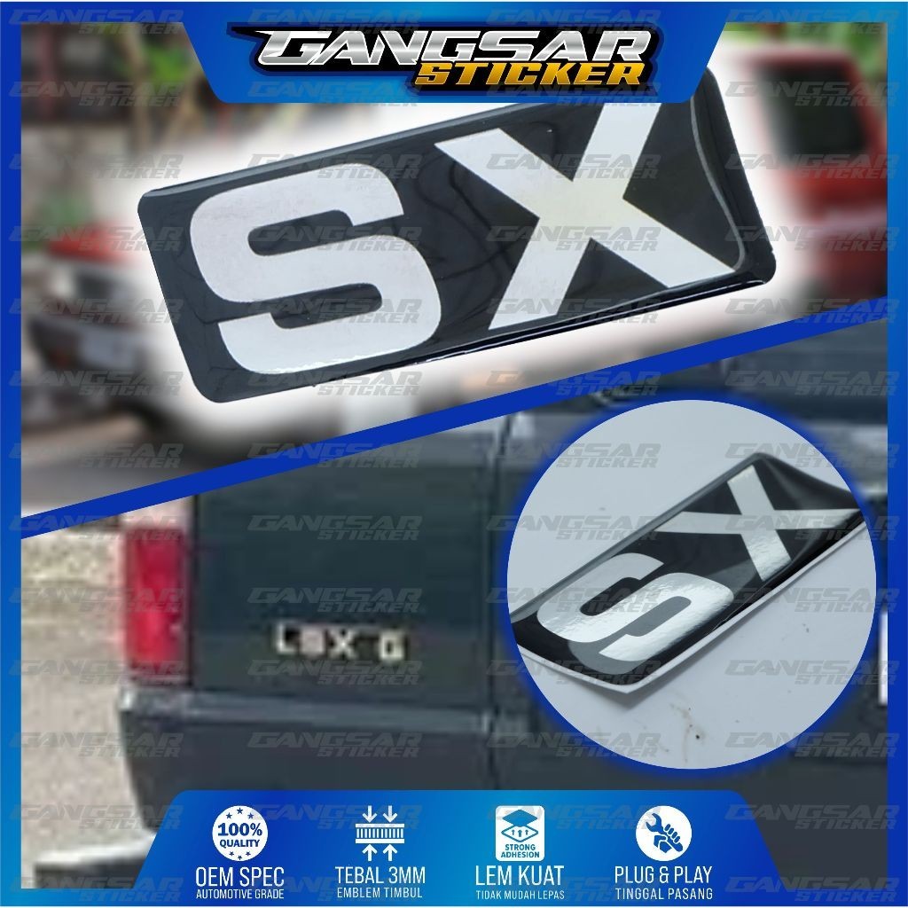 emblem SX kijang / emblem SX kijang grand exstra / EMBLEM SX kijang super