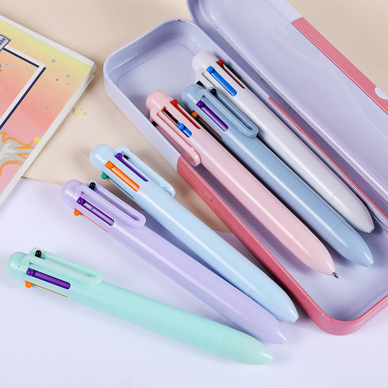 

✨AWC✨ BOLPOIN MEKANIK 6 WARNA RANDOM 1 PCS / STYLISH PASTEL MULTI COLOR PEN 6 IN 1 MECHANICAL