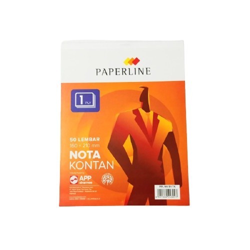 

Paperline | Nota Kontan Besar 1 ply | 50 lembar