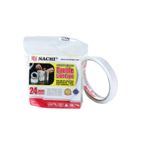 

[FLASH SALE] Double Tape 24 mm Nachi Lakban Selotip Plakban Isolasi 24mm Solasi 1 Inchi Stationery atk Murah