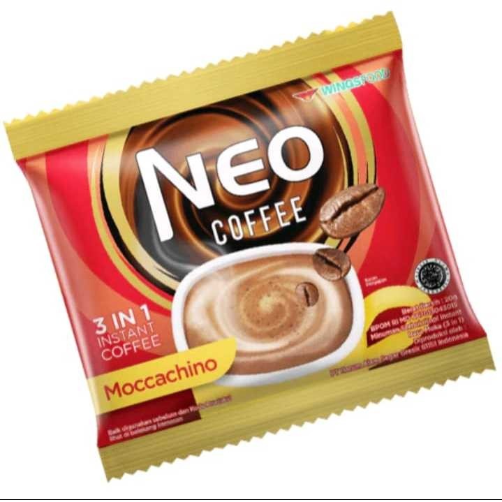 

A591-1 Pcs Neo Coffee Sachet 20 Gram Mocchacino Tiramisu Kopi Instan