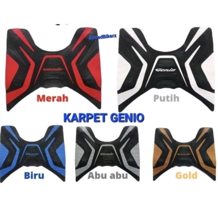 ORIGINAL karpet genio 2017 - 2023 alas kaki motor genio Alas motor GENIO