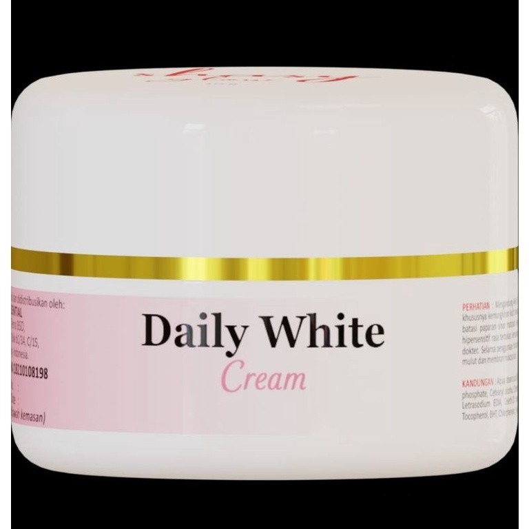shasy glow daily white cream original segel reg bpom SUNCARE BRIGHTENER Ringring ready stock