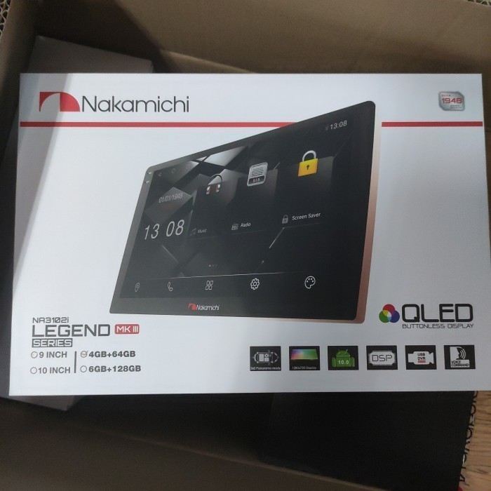 HEAD UNIT NAKAMICHI LEGEND 4/64 9 INCH / HEAD UNIT NAKAMICHI LEGEND MKIII 9 INCH