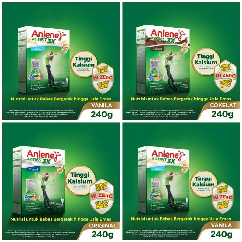 

✨FLORABELLE✨ (Exp 2025) ANLENE Actifit 3x 240gr