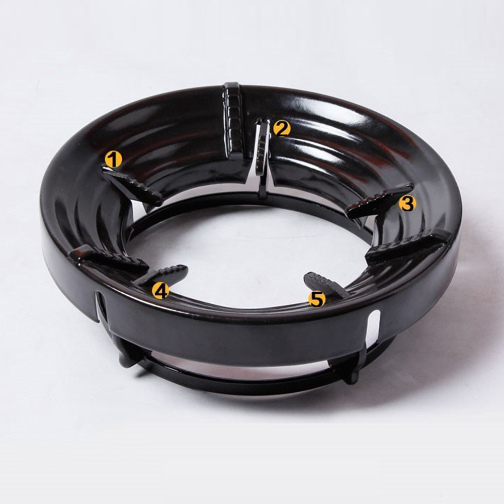 Wok Ring For Gas Range Rack Stove Draft Shield Wok Enamel Fire Cover Stove Frame Gas Stove Gas Furna
