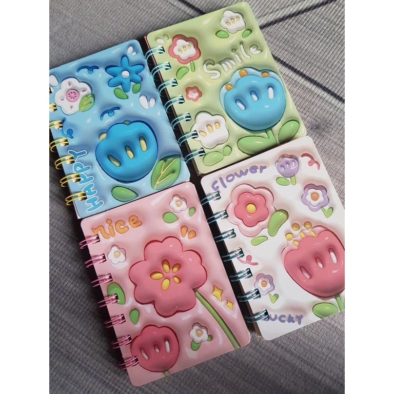 

Yamata Buku Saku Mini A7 / Note Book A7 Isi 80 Lembar / Buku Saku Portable / Buku Diary Buku Catatan Sampul Gambar 3D