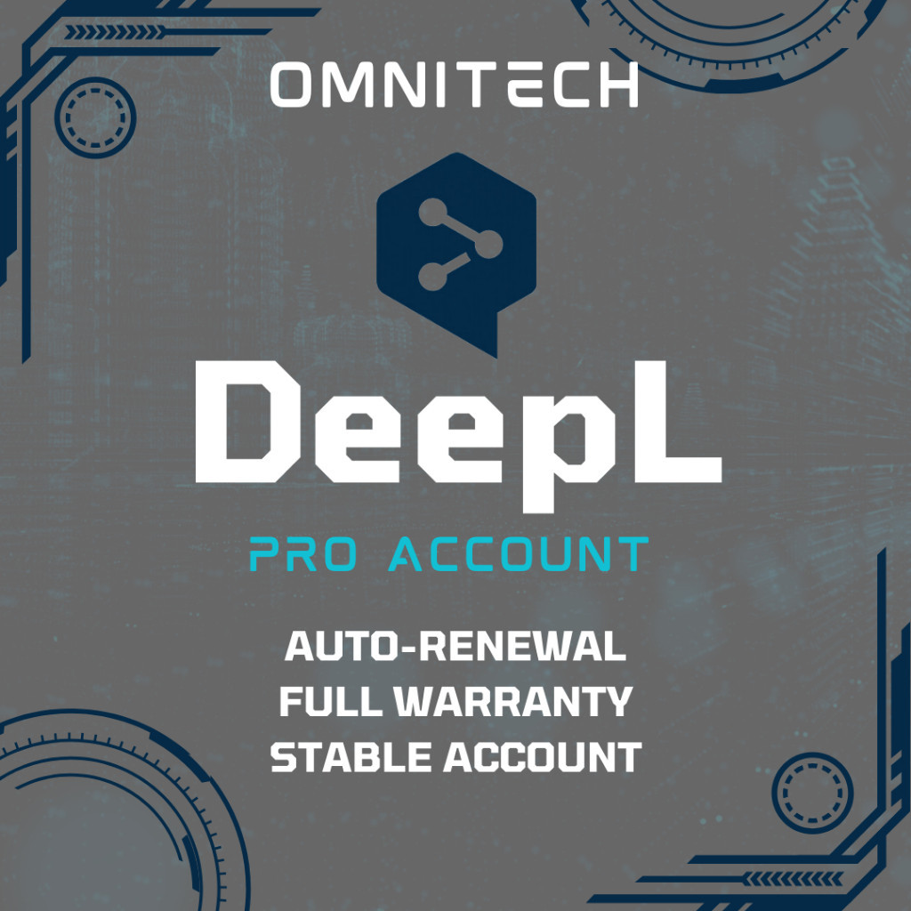 | DeepL Pro Premium Account |Market Cheapest Instant Delivery  DeepL Translator [ SHARED ]