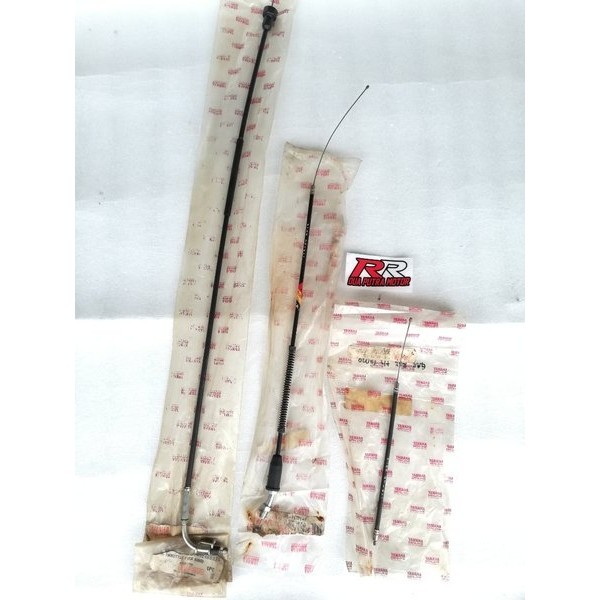 cabel kabel tali gas set pompa oli original ori yamaha rxk rx king cobra kobra rxs spesial rx s tahu