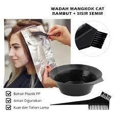 MT ✅ MANGKOK SISIR SEMIR RAMBUT Tempat Wadah Semir  tempat Cat rambut set  sisir semir Bahan Plastik