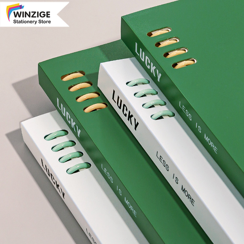 Winzige B5 A5 Binder Buku Tulis Sekolah Lucu Buku Notebook Aesthetic Lose Leaf Binder Kuliah
